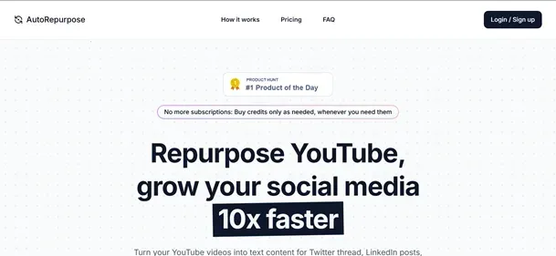 AUTOREPURPOSE preview