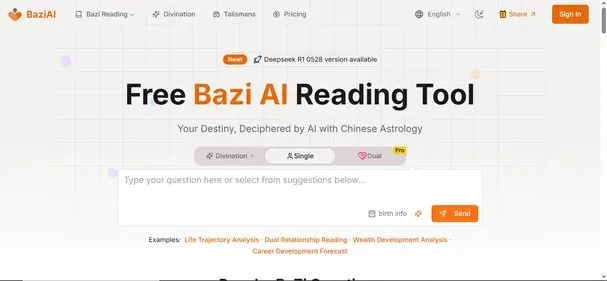 BAZI-AI preview