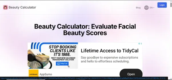 BeautyCalculator.net preview