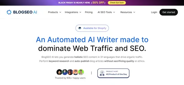 BLOGSEO AI preview