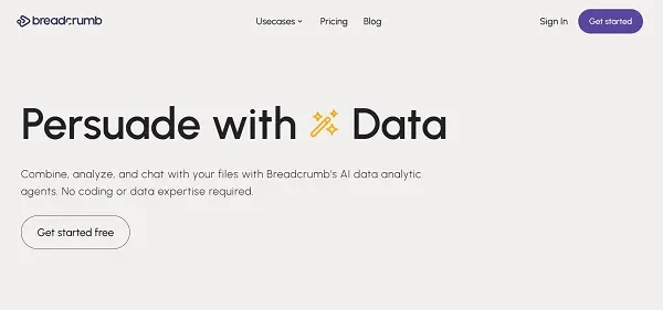 Breadcrumb AI preview