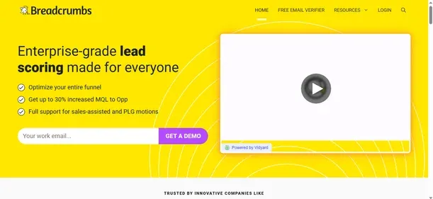 Breadcrumbs IO preview