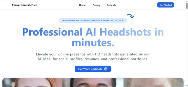 CareerHeadshot Co AI preview