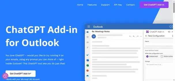 ChatGPT Outlook Add-in preview