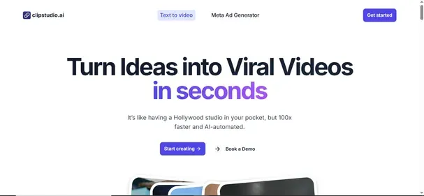 CLIPSTUDIO AI preview