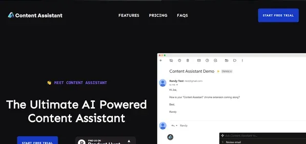 Contentassistant App preview