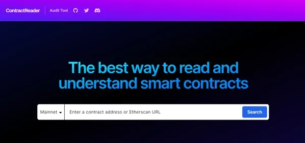 ContractReader.io preview