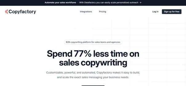 Copyfactory IO preview