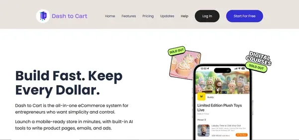 DASHTOCART IO preview