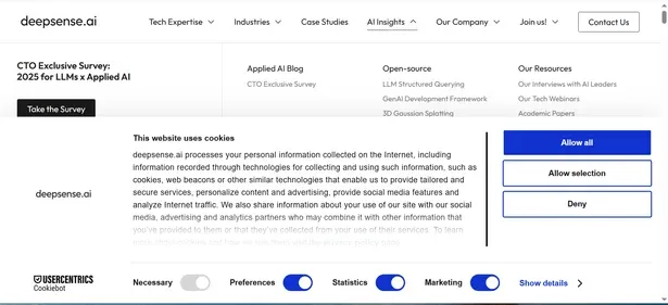 DeepSense AI preview