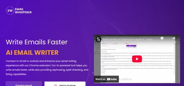 Emailwhisperer AI preview
