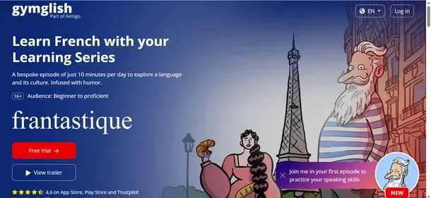 Frantastique by Gymglish preview