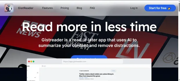 GISTREADER preview