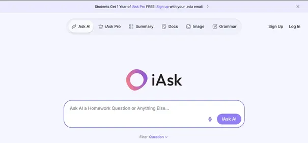 IASK AI preview