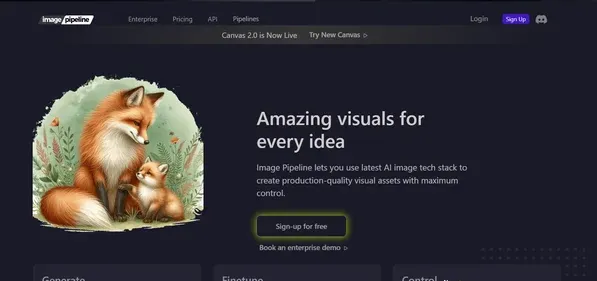 ImagePipeline.io preview
