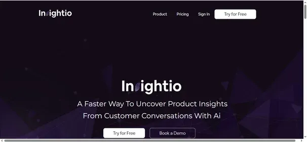 Insightio AI preview