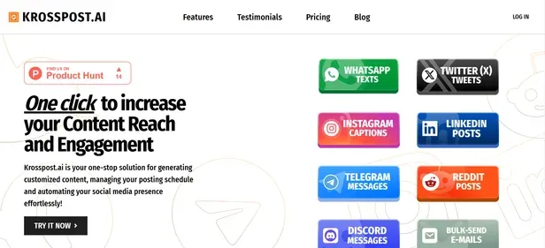 Krosspost AI preview