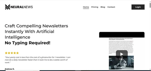 Neural Newsletters preview