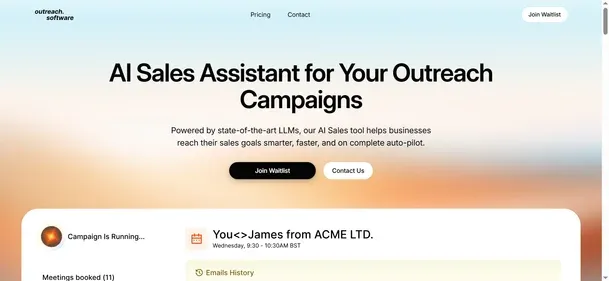 Outreach Software preview