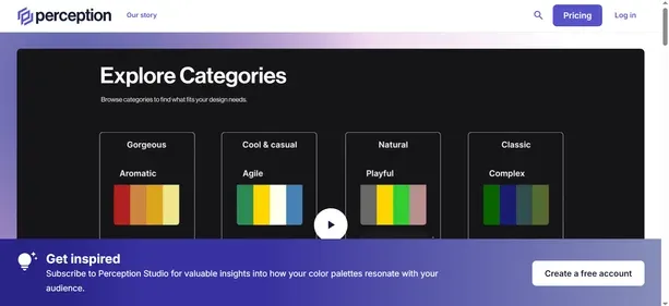 Perception.io preview
