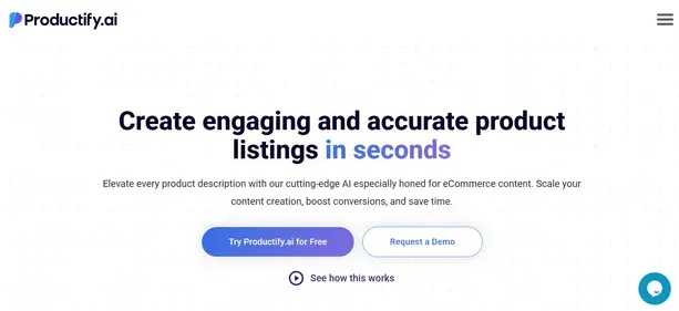 Productify AI preview