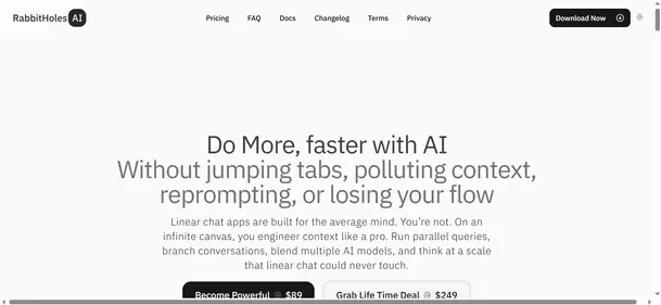 RABBITHOLES AI preview