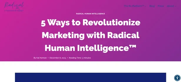 RADICAL HUMAN INTELLIGENCE preview
