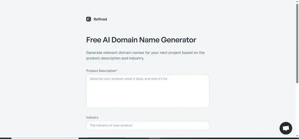 Refined So Free Domain Name Generator preview