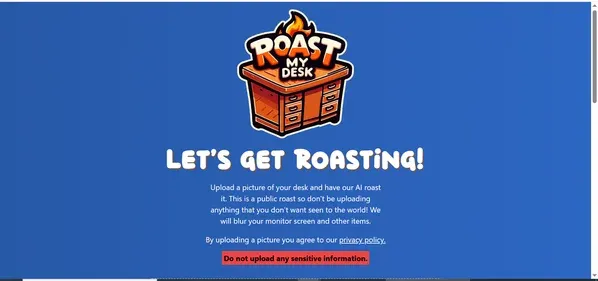 Roast My Desk preview