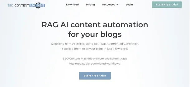 SEO Content Machine preview