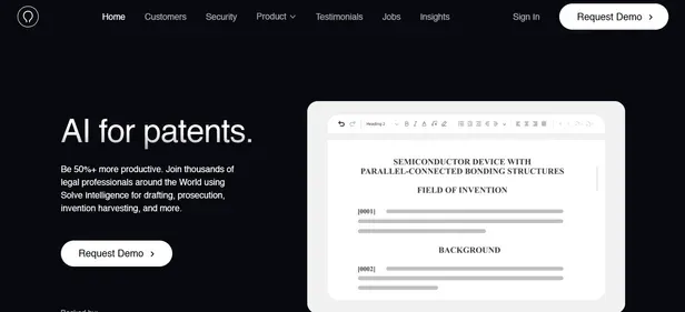 Solve Intelligence preview