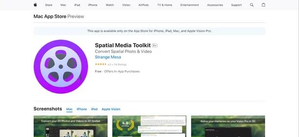 Spatial Media Toolkit preview