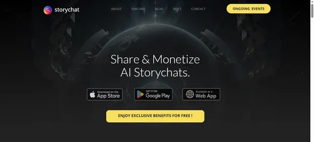 Story Chat App preview