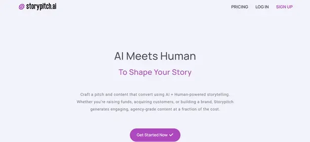 STORYPITCH AI preview