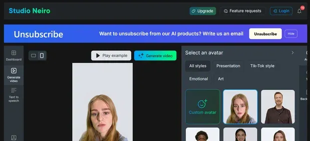 Studio Neiro AI preview