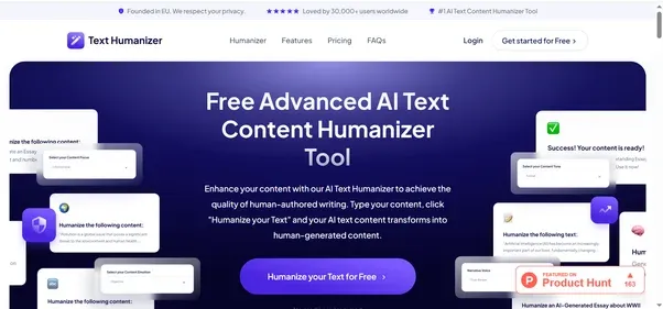 Text Humanizer preview