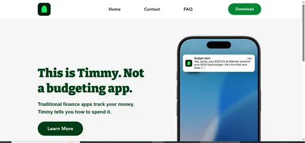 Timmy App preview