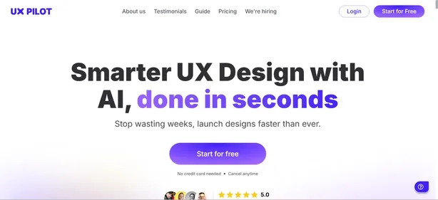 UX PILOT preview