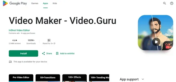 Video Maker preview