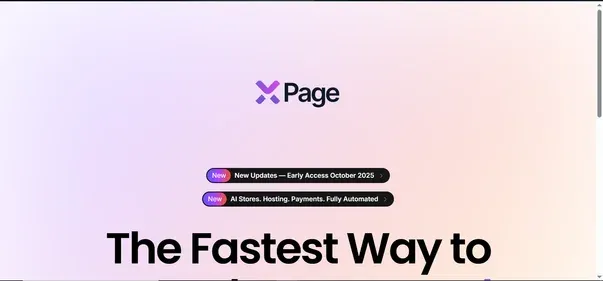XPAGE AI preview