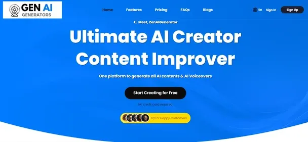 ZEN AI GENERATOR preview